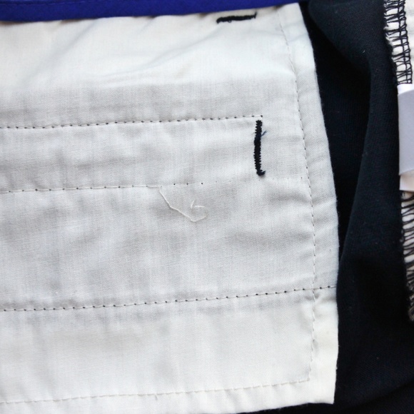 J Crew Chino Shorts Deep Navy Blue Cotton Hot Pants Size 6 - Picture 9 of 9